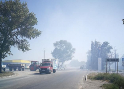 Свалка на Николаевском шоссе продолжает гореть уже несколько дней Свалка на Николаевском шоссе продолжает гореть уже несколько дней