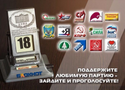 Сегодня читатели «Блокнота Таганрога» могут выбрать одну партию из 14 участниц предвыборной гонки Сегодня читатели «Блокнота Таганрога» могут выбрать одну партию из 14 участниц предвыборной гонки