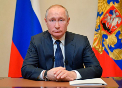 Президент Владимир Путин выступил с обращением к россиянам Президент Владимир Путин выступил с обращением к россиянам