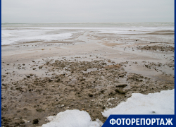 Ушел, но обещал вернуться....Таганрогский залив во время отгона Ушел, но обещал вернуться....Таганрогский залив во время отгона