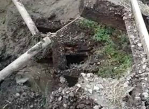 В Таганроге опять рухнул коллектор, нанеся новый ущерб ТТУ В Таганроге опять рухнул коллектор, нанеся новый ущерб ТТУ