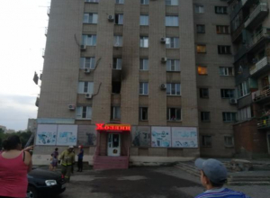 На Русском поле дотла выгорела квартира На Русском поле дотла выгорела квартира