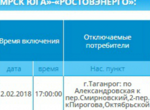 В центре Таганрога отключат свет В центре Таганрога отключат свет