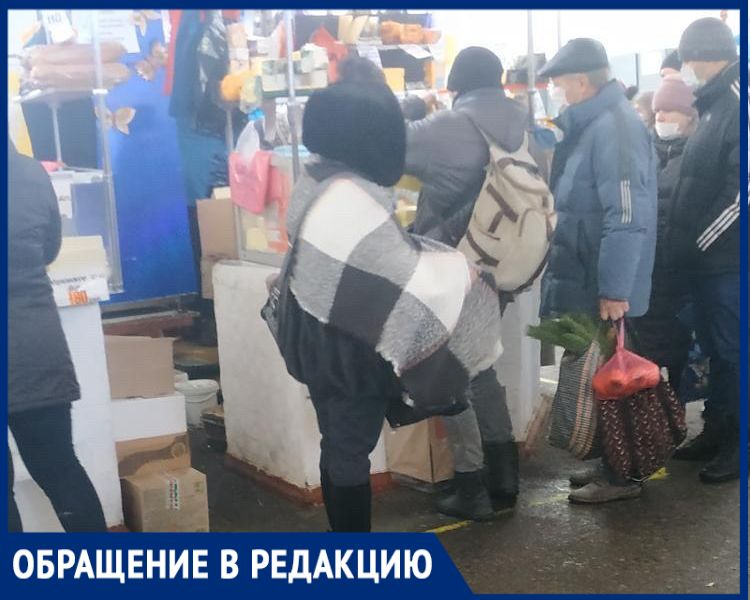 На центральном рынке Таганрога можно лишиться кошелька На центральном рынке Таганрога можно лишиться кошелька