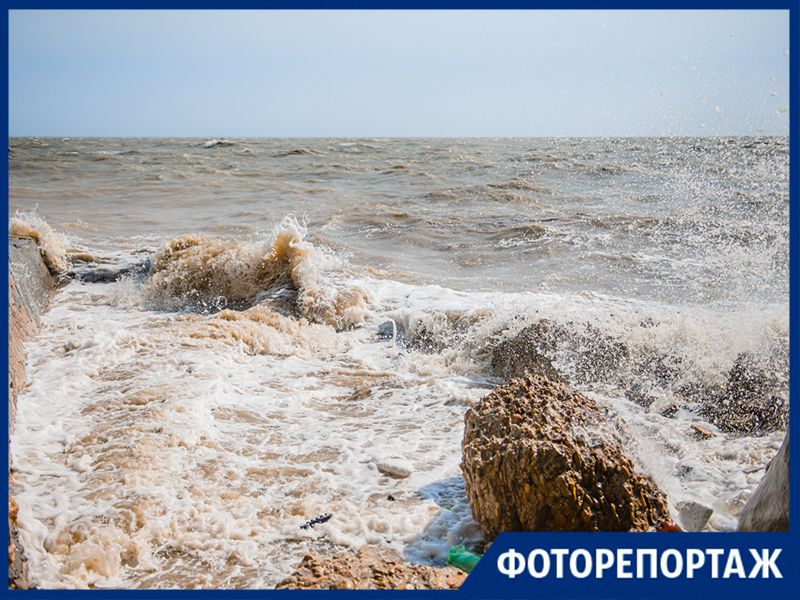 Район Таганрога Богудония вновь страдает от морской стихии Район Таганрога Богудония вновь страдает от морской стихии