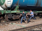 Полиция поймала таганрожца, воровавшего чермет с грузового поезда