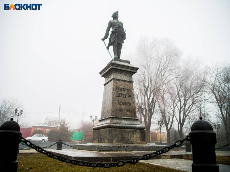К юбилею Петра Первого в Таганроге обновят сквер